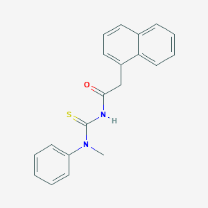 N-methyl-N'-(1-naphthylacetyl)-N-phenylthiourea