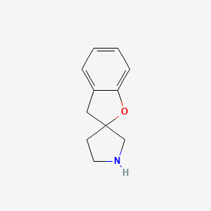 B3193457 3H-Spiro[1-benzofuran-2,3'-pyrrolidine] CAS No. 71916-78-4
