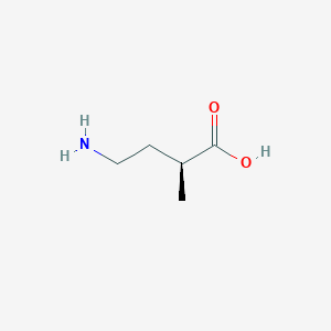 Butanoic acid, 4-amino-2-methyl-, (2S)-