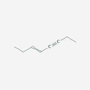 molecular formula C8H12 B3193742 3-辛烯-5-炔，(Z)- CAS No. 74744-34-6