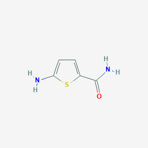 molecular formula C5H6N2OS B3193866 5-Aminothiophene-2-carboxamide CAS No. 763068-76-4