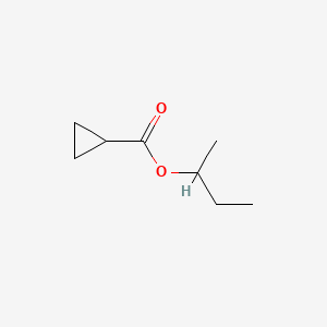 Cyclopropanecarboxylic acid, 1-methylpropyl ester