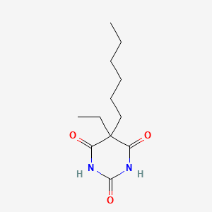 molecular formula C12H20N2O3 B3193911 Ortal CAS No. 77-30-5