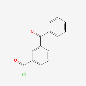 molecular formula C14H9ClO2 B3193954 3-Benzoylbenzoyl chloride CAS No. 77301-47-4