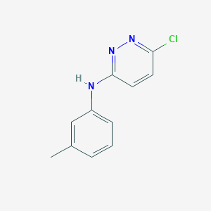molecular formula C11H10ClN3 B3194117 6-Chloro-N-m-tolylpyridazin-3-amine CAS No. 79232-87-4
