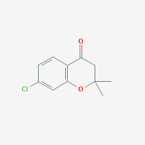 B3194123 7-Chloro-2,2-dimethylchroman-4-one CAS No. 80055-86-3