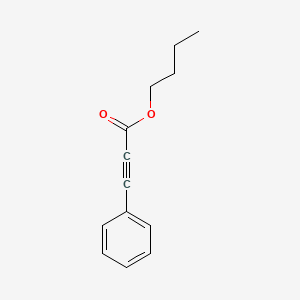 molecular formula C13H14O2 B3194147 2-Propynoic acid, 3-phenyl-, butyl ester CAS No. 80220-93-5
