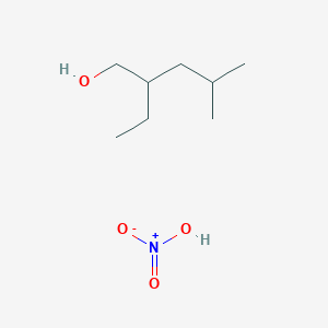 molecular formula C8H19NO4 B3194161 1-Pentanol, 2-ethyl-4-methyl-, nitrate CAS No. 803699-63-0