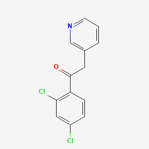 Ethanone, 1-(2,4-dichlorophenyl)-2-(3-pyridinyl)-