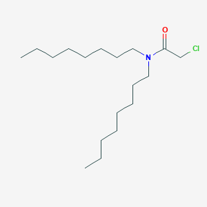 molecular formula C18H36ClNO B3194340 2-chloro-N,N-dioctylacetamide CAS No. 83276-65-7