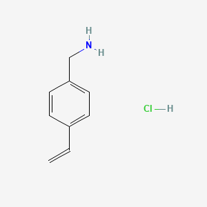 Benzenemethanamine, 4-ethenyl-, hydrochloride