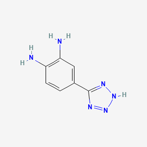 4-(2H-tetrazol-5-yl)benzene-1,2-diamine
