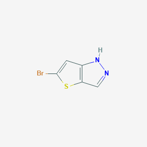 5-bromo-1H-thieno[3,2-c]pyrazole