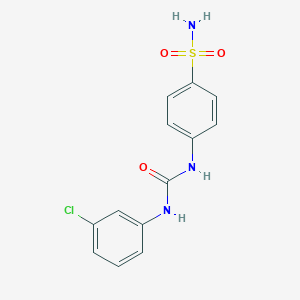 1-(3-Chlorophenyl)-3-(4-sulfamoylphenyl)urea