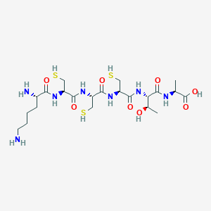 L-Alanine, L-lysyl-L-cysteinyl-L-cysteinyl-L-cysteinyl-L-threonyl-