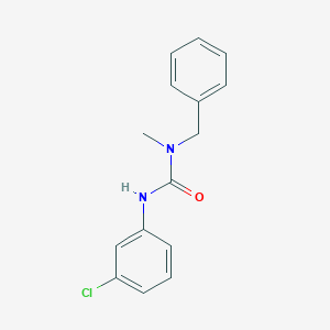 molecular formula C15H15ClN2O B319449 1-Benzyl-3-(3-chlorophenyl)-1-methylurea 