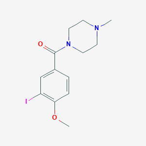 (3-Iodo-4-methoxyphenyl)(4-methylpiperazin-1-yl)methanone