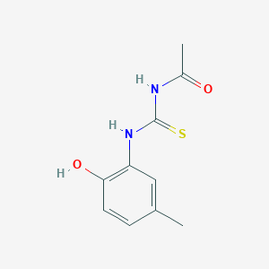 N-[(2-hydroxy-5-methylphenyl)carbamothioyl]acetamide
