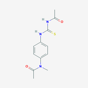 N-{4-[(acetylcarbamothioyl)amino]phenyl}-N-methylacetamide
