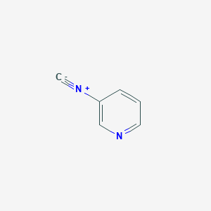 molecular formula C6H4N2 B3194625 3-Isocyanopyridine CAS No. 85526-38-1