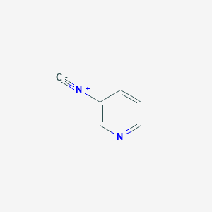 molecular formula C6H4N2 B3194625 3-异氰基吡啶 CAS No. 85526-38-1