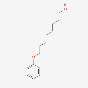 molecular formula C14H22O2 B3194658 1-Octanol, 8-phenoxy- CAS No. 856335-30-3