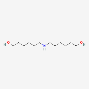 molecular formula C12H27NO2 B3194663 6-(6-Hydroxyhexylamino)hexan-1-ol CAS No. 85652-29-5