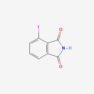 molecular formula C8H4INO2 B3194705 4-iodo-1H-Isoindole-1,3(2H)-dione CAS No. 856832-08-1