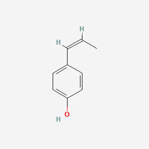 molecular formula C9H10O B3194743 (Z)-4-(1-Propenyl)phenol CAS No. 85960-81-2