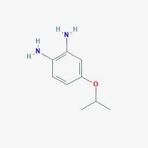 molecular formula C9H14N2O B3194808 1,2-Benzenediamine, 4-(1-methylethoxy)- CAS No. 86723-16-2