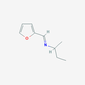 molecular formula C9H13NO B3194887 N-Butan-2-YL-1-(2-furyl)methanimine CAS No. 87321-54-8