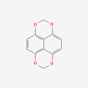 molecular formula C12H8O4 B3195031 Naphtho[1,8-de:4,5-d'e']bis[1,3]dioxin CAS No. 88051-28-9