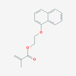 2-Propenoic acid, 2-methyl-, 2-(1-naphthalenyloxy)ethyl ester