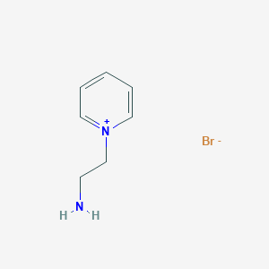 molecular formula C7H11BrN2 B3195192 Pyridinium, 1-(2-aminoethyl)-, bromide CAS No. 888502-48-5