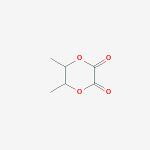 molecular formula C6H8O4 B3195253 1,4-Dioxane-2,3-dione, 5,6-dimethyl- CAS No. 89093-67-4
