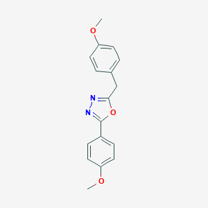 2-(4-Methoxybenzyl)-5-(4-methoxyphenyl)-1,3,4-oxadiazole