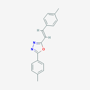 2-(4-Methylphenyl)-5-[2-(4-methylphenyl)vinyl]-1,3,4-oxadiazole