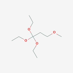 molecular formula C10H22O4 B3195317 1,1,1-Triethoxy-3-methoxypropane CAS No. 89609-27-8