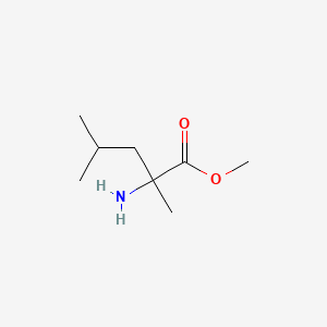 molecular formula C8H17NO2 B3195386 Methyl 2-amino-2,4-dimethylpentanoate CAS No. 90104-01-1