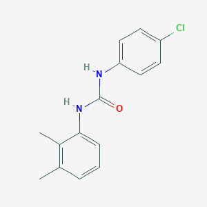 molecular formula C15H15ClN2O B319542 N-(4-chlorophenyl)-N'-(2,3-dimethylphenyl)urea 