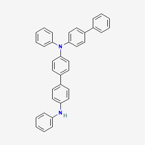 molecular formula C36H28N2 B3195421 N4-(4-Biphenylyl)-N4,N4'-diphenylbiphenyl-4,4'-diamine CAS No. 902763-26-2
