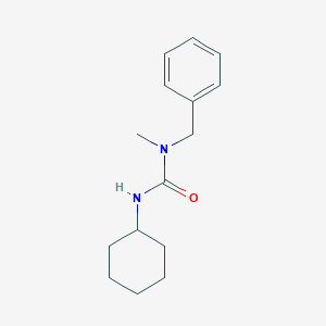 molecular formula C15H22N2O B319546 N-benzyl-N'-cyclohexyl-N-methylurea 