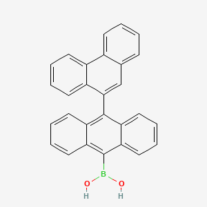 (10-(Phenanthren-9-yl)anthracen-9-yl)boronic acid