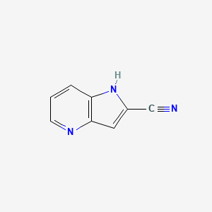 1H-pyrrolo[3,2-b]pyridine-2-carbonitrile