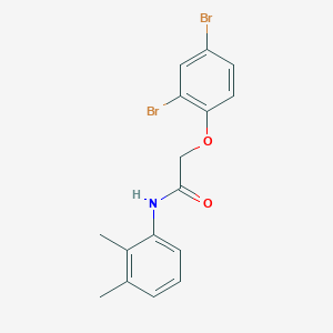 2-(2,4-dibromophenoxy)-N-(2,3-dimethylphenyl)acetamide