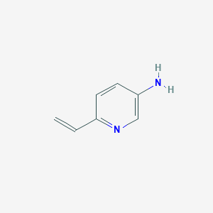 molecular formula C7H8N2 B3195532 3-Pyridinamine, 6-ethenyl- CAS No. 913574-02-4