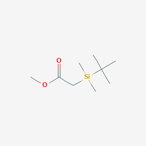 Acetic acid, [(1,1-dimethylethyl)dimethylsilyl]-, methyl ester