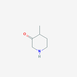 molecular formula C6H11NO B3195552 4-Methyl-piperidin-3-one CAS No. 914220-45-4
