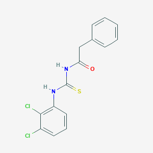 molecular formula C15H12Cl2N2OS B319558 N-(2,3-dichlorophenyl)-N'-(phenylacetyl)thiourea 