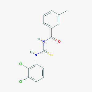 N-[(2,3-dichlorophenyl)carbamothioyl]-3-methylbenzamide